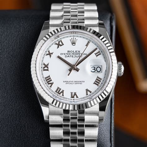 quadrante rolex datejust 36|rolex datejust 36mm white dial.